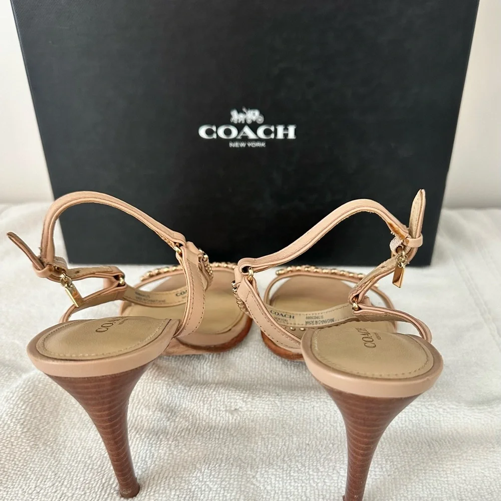 Coach Embellished Sandals - Picture 2 of 3